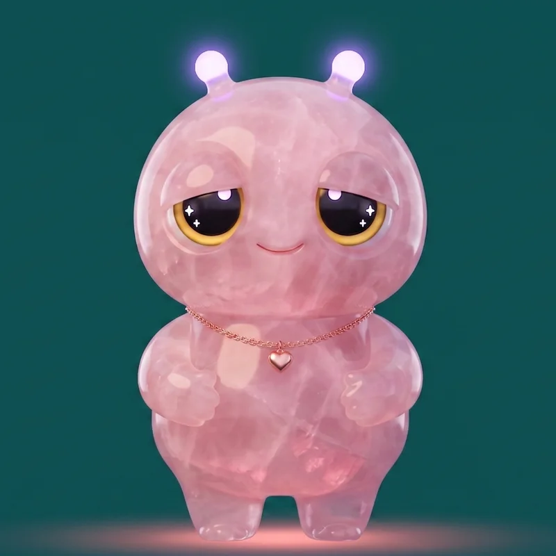Rose Quartz - Born inside a vein of pink crystal deep underground