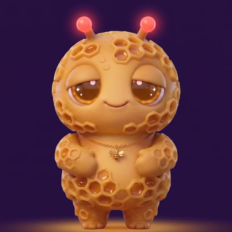Wild Honeycomb - Born inside an untended hive deep in a forest